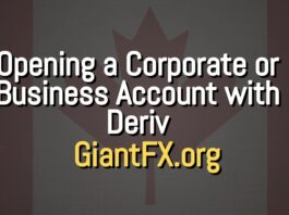 Opening a Corporate or Business Account with Deriv